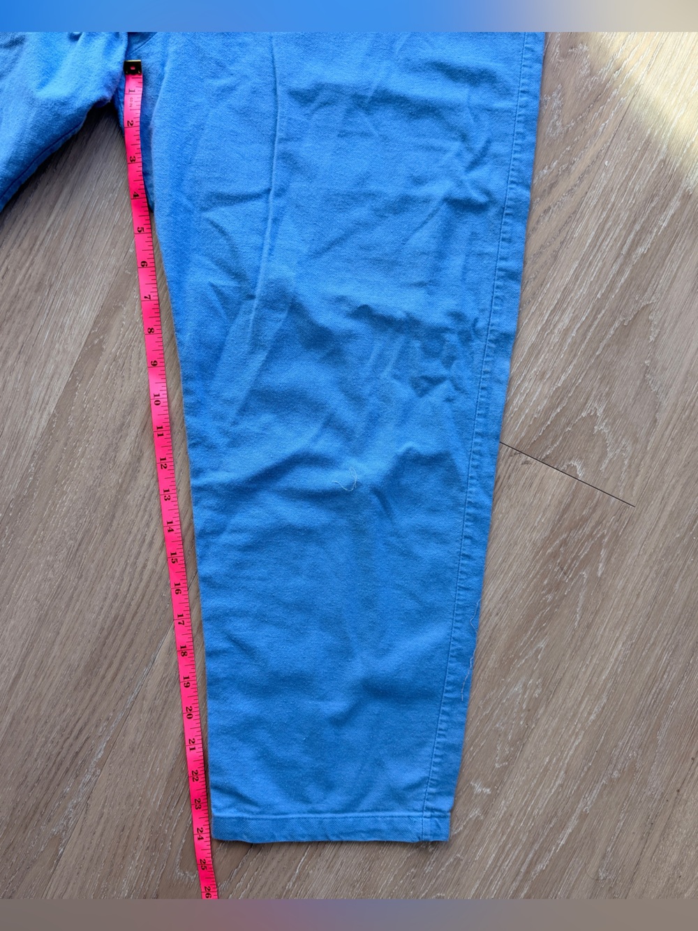 Vintage blue elastic waist band pants - Picture 4 of 4